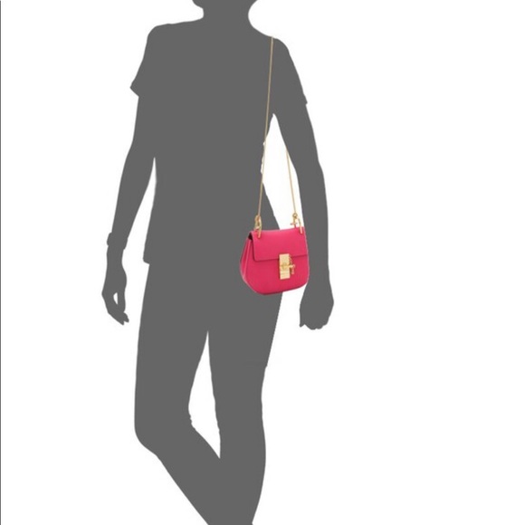 Brand new Cute pink chloe drew crossbody 20 cm!🥰 - Picture 11 of 11